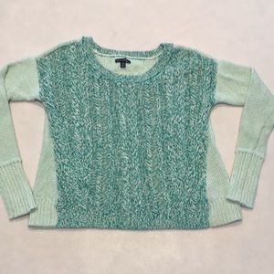 American Eagle woman’s sweater, teal, small